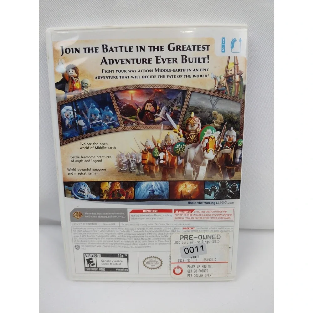 Lego The Lord Of The Rings (Wii)